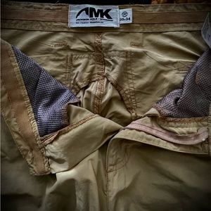 ***MOUNTAIN KHAKIS, 100% NYLON CARGO/HIKING PANTS, 35x34, LIGHT WEIGHT, EUC!***